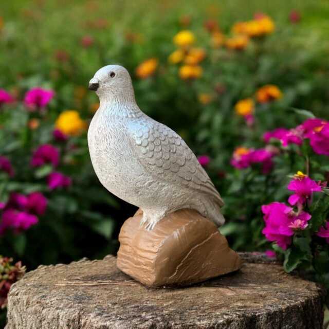 Concrete Love Dove Statue Stone Bird Figure Cement Sculpture Unique Garden Ornament Lifelike Pigeon Decor Yard Art Handmade - image 1