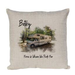 Personalised Your Photo Of Your Van, Camper Motor Home, Caravan, Cushion Cover, By Inspired Creative Design - thumbnail 1