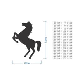 Wild Horse Wooden Cutout Unfinished Mdf Wall Art Decor - thumbnail 3