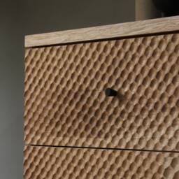 Konk ??? Skulpt Drawer Chest Bespoke Sizes Available Solid Wood Entrance Hall Storage, Wide Drawers Bedroom Or Living Room Sideboard - thumbnail 4