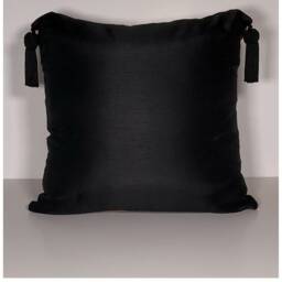 "Red Silk Chinese Lantern Pillow, 16""x16" - thumbnail 3