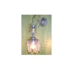 Rose Hanging Light Pendant Sconce Custom Made For You. Great Bathroom, Closet, Hallway, Kitchens. Available in Many Finishes - thumbnail 3