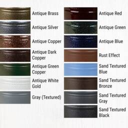 Metal Table Legs, Coffee End Steel Round Dark Green Gloss Color - thumbnail 4