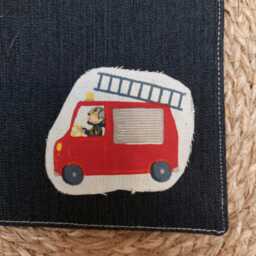 Car Play Mat, Road Circuit Children's Car Storage Pouch, Foldable Travel Toy, Firefighter Mat - thumbnail 4