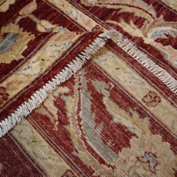 4'3x6'6 Ft Oushak Area Rug - Afghan Hand Knotted Natural Dyes Soft Wool Turkish Zeigler Oriental Bedroom Kitchen - thumbnail 4