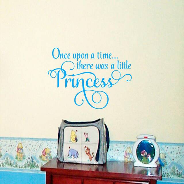Princess Wall Decal Nursery Decor, Child's Sign - image 1