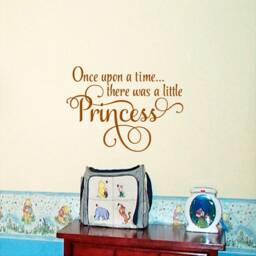 Princess Wall Decal Nursery Decor, Child's Sign - thumbnail 3