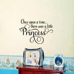 Princess Wall Decal Nursery Decor, Child's Sign - thumbnail 2