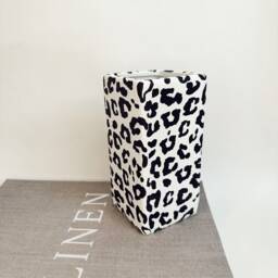 Leopard Print Vase - Animal Ornament-Hand Painted Unique Homeware Home Accessories Decor Vases - thumbnail 3