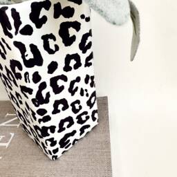 Leopard Print Vase - Animal Ornament-Hand Painted Unique Homeware Home Accessories Decor Vases - thumbnail 2