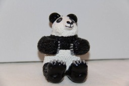 Sitting Panda, 100% Handmade
