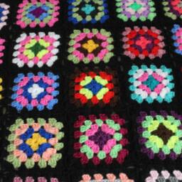 Crochet Blanket , Afgan Blanket, Multicolor Blanket, Free Shiping, Cover Bed, Color, Big - thumbnail 4