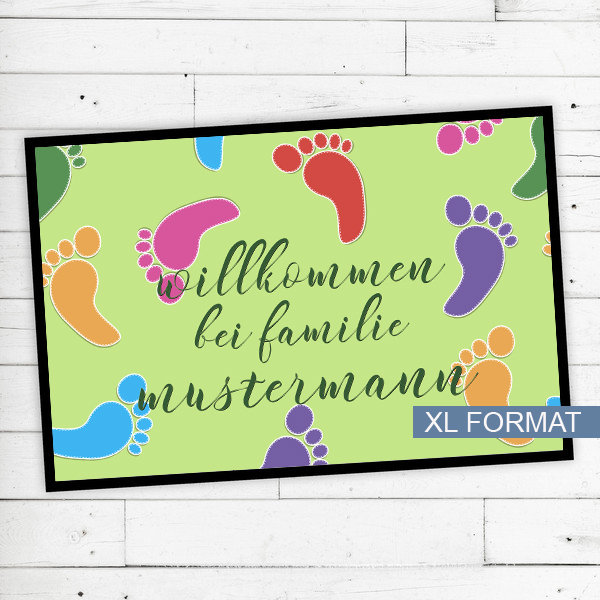 "Floor Mat ""Footprint" - image 1