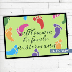 "Floor Mat ""Footprint"