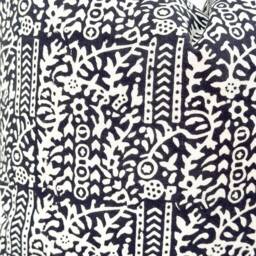 Indian Block Print Pillow Coven , Cotton Voile Hand Mede - thumbnail 3