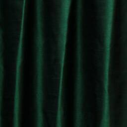 Bottle Green Art Silk Curtain Panels, Faux Curtains - Rod Pocket, Grommet, Box Pleat, Three Pinch Pleat, Tab Top & Plain Ring Top - thumbnail 3