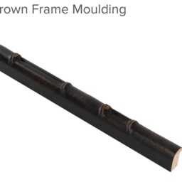 Bamboo Wood Picture Frame, Natural Or Dark Brown, Made To Order - thumbnail 3