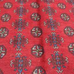 7x10 Ft Afghan Brand New Akhcha Handmade Rug, High Pile Rug Turkmen Bokhara Area Rug Living Room Rug, Tribal Bedroom Office - thumbnail 3