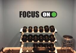 Focus On Switch Decal, Motivation Quote Wall Decal, Classroom Decorating Ideas 287 - thumbnail 1