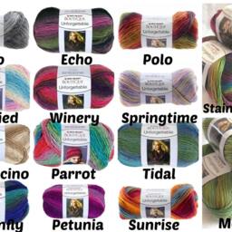Crocheted Mermaid Tail Blanket Variegated Acrylic, Adult & Kid Sizes - thumbnail 4