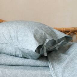 Blue Barberries - Fitted Sheet, Hoeslaken - thumbnail 2