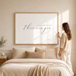And in The Middle Of My Chaos There Was You Print - Romantic Wall Art Landscape Poster Unframed - thumbnail 3