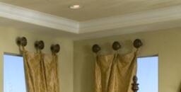 Custom 3 Pleat Drapery Panels With Ties Made To Measure Your Choice Of Fabrics in Bold Black Fabrics - thumbnail 2