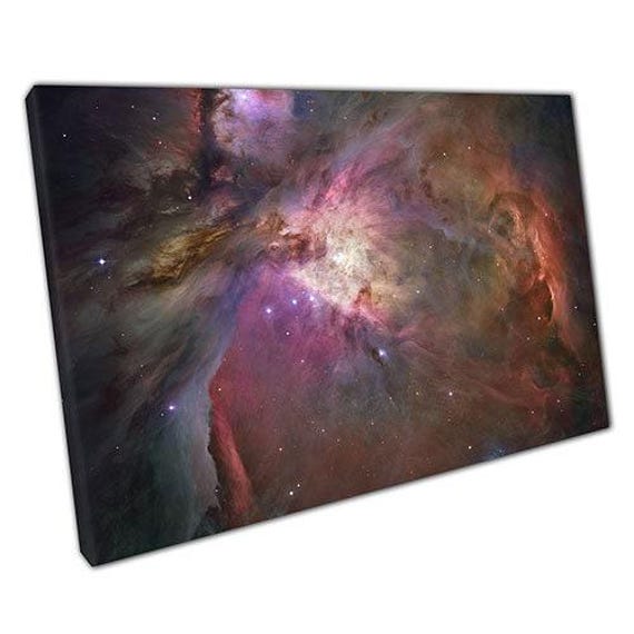 Orion Nebula Space Canvas Print Stunning Wall Art For Home & Office Decor - Ready To Hang - image 1
