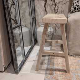 Wooden Stool - thumbnail 2