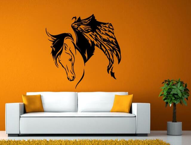 Pegasus Flying Horse Ancient God Mythology Wall Or Window Sticker Decal Vinyl Fathead Mural Decor L1953 - image 1