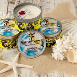 Bondi Beach 8Oz Hand Made Soy Wax Candle + Gift Box - thumbnail 2