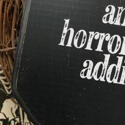 Horror Addict Wood Sign, The Shining Wall Art, Goth Home Decor - thumbnail 2