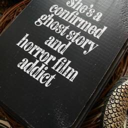 Horror Addict Wood Sign, The Shining Wall Art, Goth Home Decor - thumbnail 3