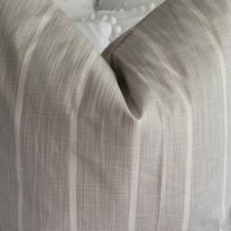 2 Colors Blue & Off White Stripe.gray Ivory Stripe Pillow Covers.slipcovers.toss Pillows.throw Pillows.cushion Covers.stripes - thumbnail 2