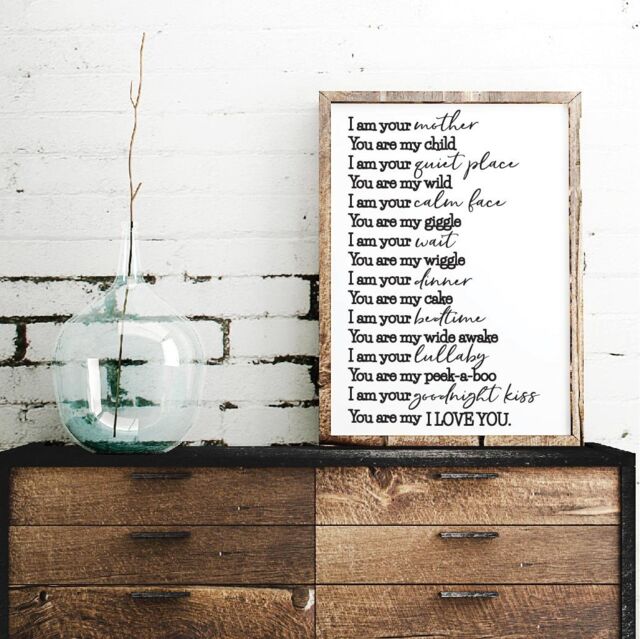 Nursery Wall Prints Art, Decor Quotes, Children's Room Art Instant Download, Printable Handwriting Quotes - image 1