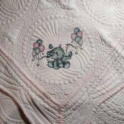 Baby Blanket, Gift, Cot Bedding, Girl, Boy, New Born Shower, Bedding Set, Custom Personalised Gift - thumbnail 2