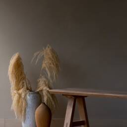 Konk ??? A Frame Bench [Wooden Legs] Industrial Modern Oak Dining Seat, Minimalist Hallway Seating, Side Table - thumbnail 3