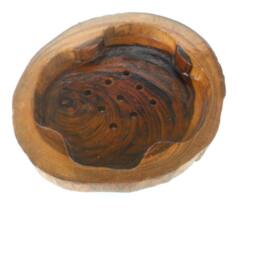 "Wooden Soap Dish Rustic Driftwood Reclaimed Natural Teak Wood Handmade Home Art Decor/Zen Gift 6.5"" X 1.75" - thumbnail 3