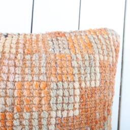 Handmade Kilim Lumbar Pillow Cover Turkish Home Decor - 12x24 Inch - thumbnail 3