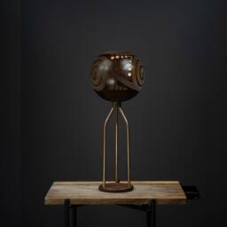 Gourd Table Lamp Moroccan Turkish Mosaic Night Light - thumbnail 2