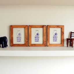 A5 Handmade Rustic Picture Frame - Antique Wedding Photo Vintage Retro Modern Shabby Chic Beach House Frames - thumbnail 3