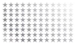 Gold Metallic Star Polka Dot Wall Decal Nursery Kids Room Peel Stick Stars Sticker Confetti Wedding Removable Reusable Star Wall Decal 1336