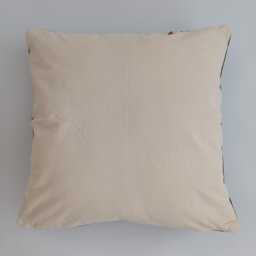 Moroccan Cactus Silk Cushion Cover, Handmade Charcoal Brown Sabra Throw Pillow, Scatter 20''x20''/50x50 cm - thumbnail 4