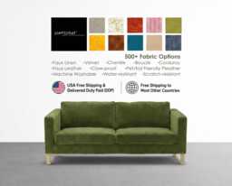 Karlstad 3 Seat Sofa Cover, Custom Made To Fit Sofa, Replacement Cover For Slipcover