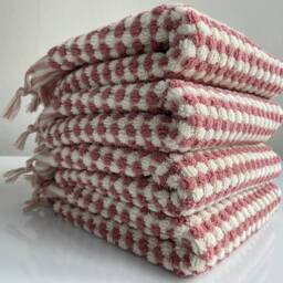 Hand Towel 18x37, Rose Kitchen Towel, Soft Face Dish Bath Tea Head Wedding Gift Peshkir - thumbnail 2