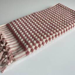 Hand Towel 18x37, Rose Kitchen Towel, Soft Face Dish Bath Tea Head Wedding Gift Peshkir - thumbnail 3