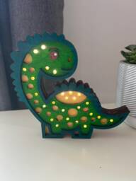Kids Dinosaur Night Light, Kids Bedroom Decor, Christmas Gift, Light Children, Decoration, Unique - thumbnail 1