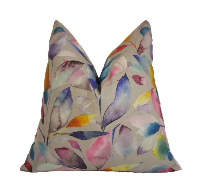 Voyage - Brympton Stone Wonderful Leaf Design Cushion Cover Throw Pillow Designer Home Decor - image 1