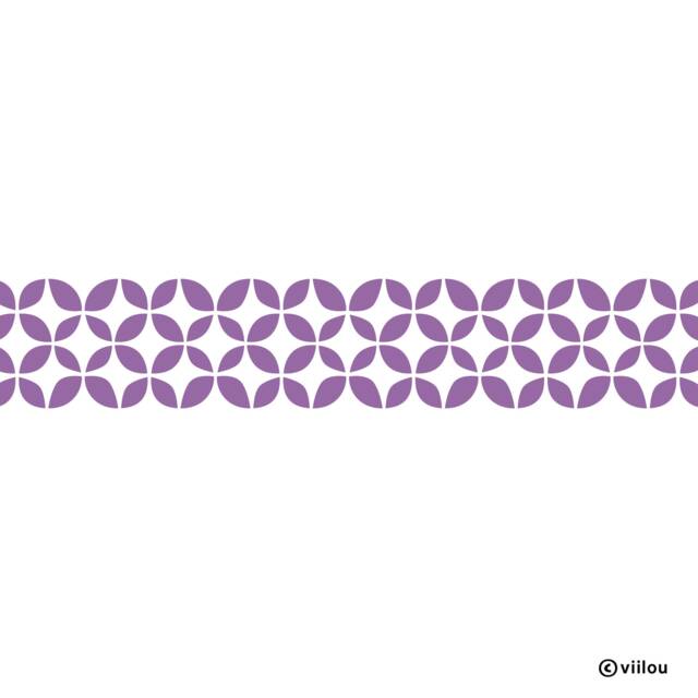 Wall Stickers Pattern Border Decals Retro Pattern Borders Decal Ornaments Art Sticker Decor Floral Pictures Diy - image 1