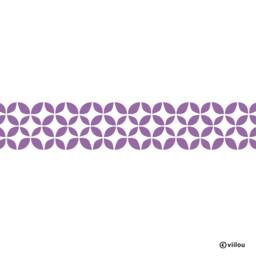 Wall Stickers Pattern Border Decals Retro Pattern Borders Decal Ornaments Art Sticker Decor Floral Pictures Diy - thumbnail 1